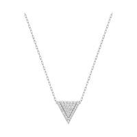 Swarovski Delta Pendant White Rhodium-plated