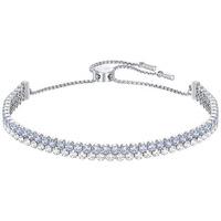 Swarovski Subtle Bracelet Blue Rhodium-plated