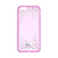 Swarovski Crystal Rain Smartphone Case with Bumper, iPhone® 7, Pink Stainless steel
