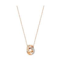 swarovski further pendant white rose gold plated