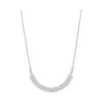 Swarovski Subtle Necklace White Rhodium-plated