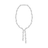 Swarovski Diapason Waterfall All-around Necklace White Rhodium-plated