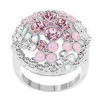 swarovski cherie ring light multi rhodium plated