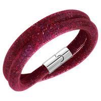 Swarovski Stardust Red Double Bracelet Red