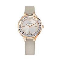 Swarovski Lovely Crystals Mini Watch, Gray White Rose gold-plated