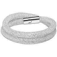 Swarovski Stardust Deluxe Bracelet White Stainless steel