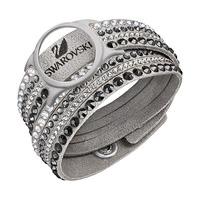 Swarovski Slake Deluxe Activity Crystal Bracelet Carrier Dark Multi Stainless steel