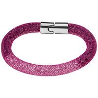 swarovski stardust gradient bracelet violet rhodium plated