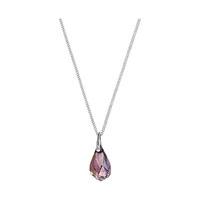 Swarovski Energic Small Pendant Purple Rhodium-plated