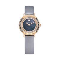 swarovski playful mini watch gray teal rose gold plated