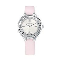 Swarovski Lovely Crystals Mini Watch, Pink White Stainless steel