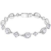 Swarovski Folk Bracelet White Rhodium-plated