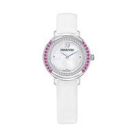 Swarovski Playful Mini Watch, White Pink Stainless steel