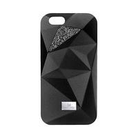 Swarovski Facets Smartphone Case with Bumper, iPhone® 7 Plus, Black Stainless steel