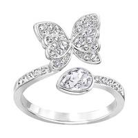 Swarovski Eden Ring White Rhodium-plated