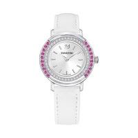 Swarovski Playful Lady Watch, White Pink Stainless steel