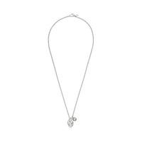 Swarovski Moselle Pendant, palladium plating White Rhodium-plated