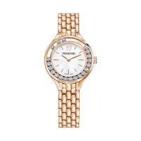 Swarovski Lovely Crystals Mini Watch, Rose Gold Tone White Rose gold-plated