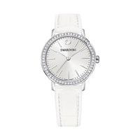 swarovski graceful mini watch white white stainless steel