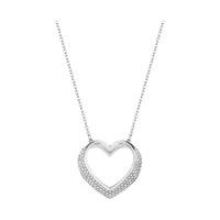 Swarovski Cupidon Pendant White Rhodium-plated