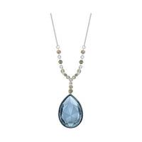 Swarovski Meringue Necklace Rhodium-plated