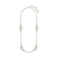 Swarovski Necklace Circlet Strandage Rose Gold