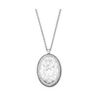 Swarovski Pendant Vita Crystal Palladium Large