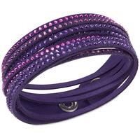 Swarovski Bracelet Slake Purple Synthetic