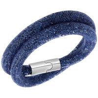Swarovski Bracelet Stardust Blue Double Synthetic