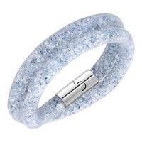 Swarovski Bracelet Stardust Grey Double Synthetic