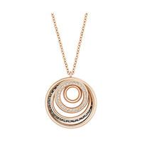 swarovski pendant dynamic medium rose gold