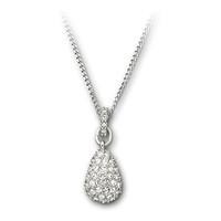 swarovski necklace pave heloise