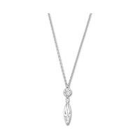 Swarovski Necklaces Ivory Rhodium