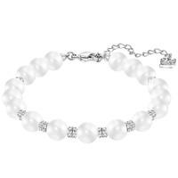 Swarovski Enlace Pearl Clear Crystal Bracelet Medium D