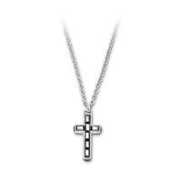 Swarovski Pendant Tace Cross Black Hematite