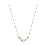 Swarvoski Crystal Rose Gold Edify Small Necklace