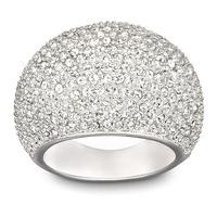 Swarovski Ring Stone Rhodium