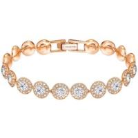 swarovski angelic rose gold plated bracelet 5240513