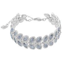 Swarovski Baron White And Blue Crystal Bracelet