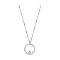 swarovski creativity circle rhodium plated 5198686