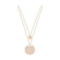 Swarovski Ginger layered pendant white (5253286)