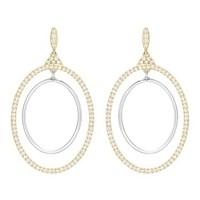 Swarovski Gilberte Gold Hoop Earrings