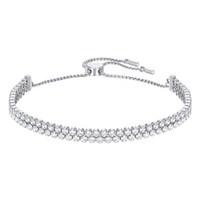 Swarovski Subtle Rhodium Bracelet