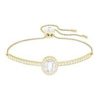 Swarovski Oval Crystal Gold Pull Bracelet