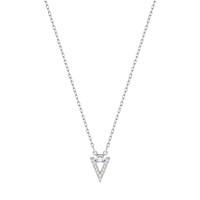 Swarovski Small Funk Rhodium Necklace