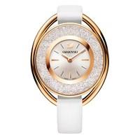 Swarovski Crystalline Oval White Rose Watch