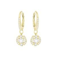 Swarovski Dancing Crystal Gold Earrings