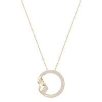 Swarovski Graceful Rose Gold Twist Necklace