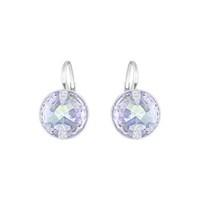 Swarovski Globe Blue Crystal Drop Earrings