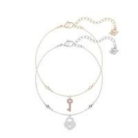 Swarovski Crystal Wishes Key Bracelet Set